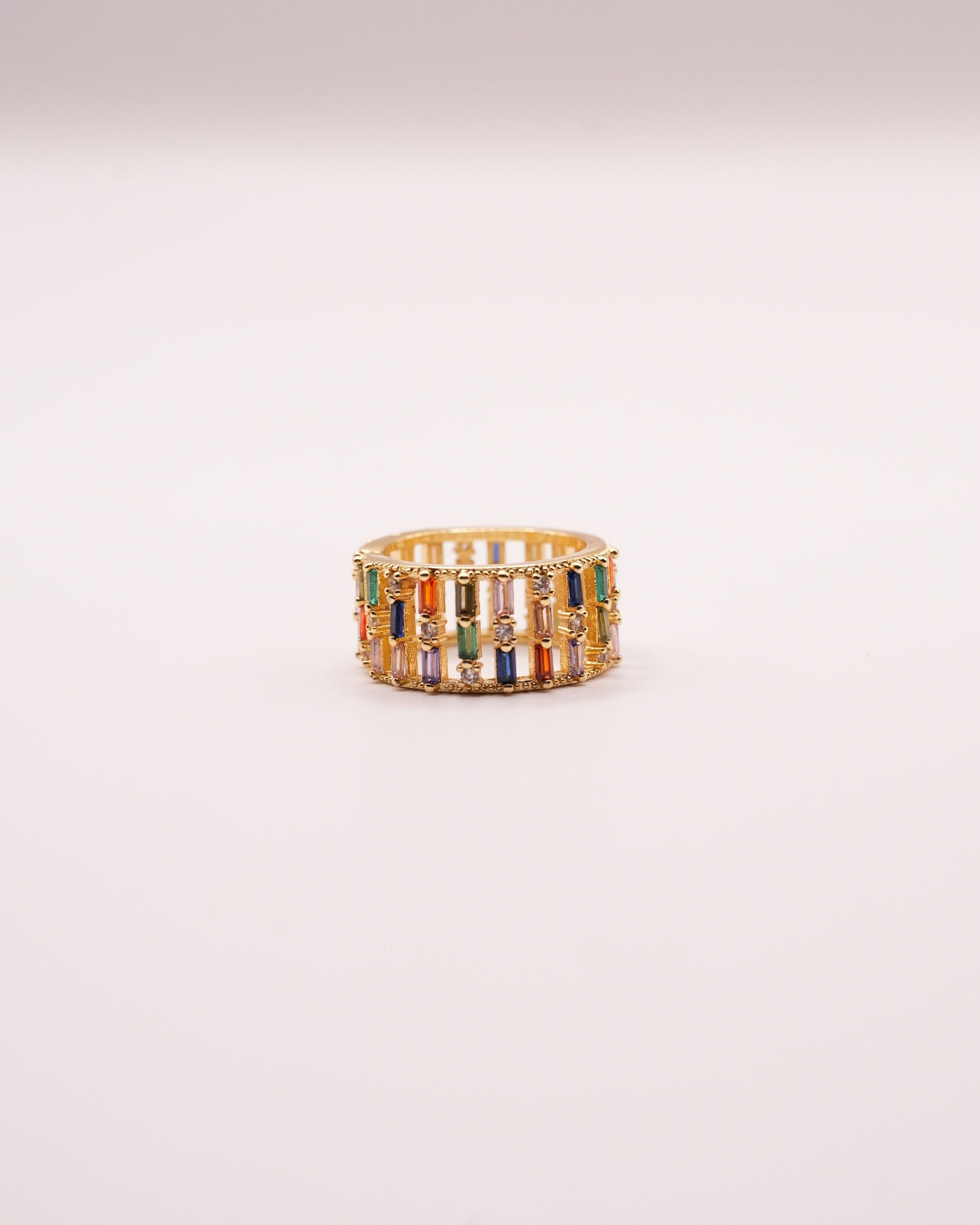 Inel Spectrum Damă Placat cu Aur 18k Reglabil