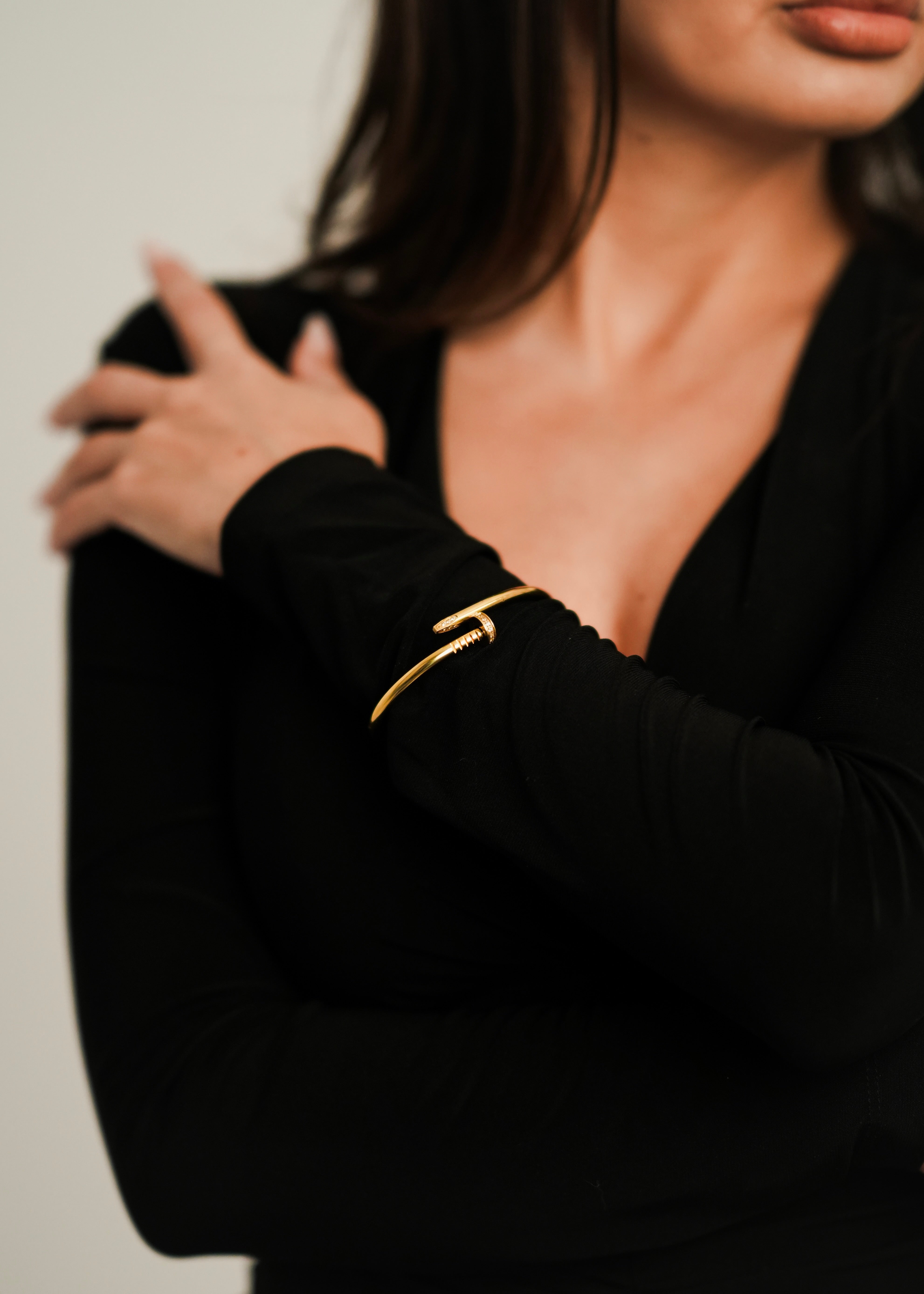 Brățara Cui Damă Placată cu Aur 18k