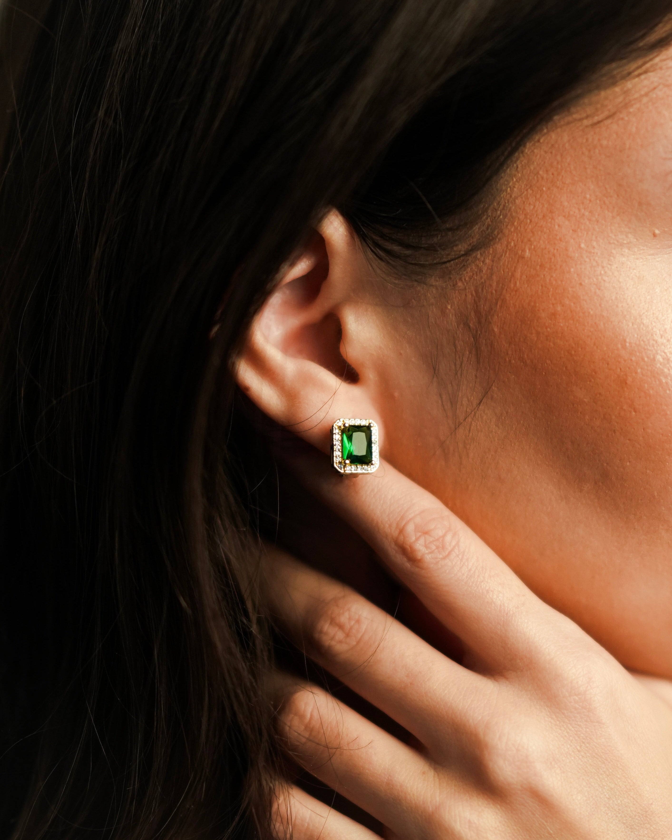 Cercei Glamour Damă Placați cu Aur 18k