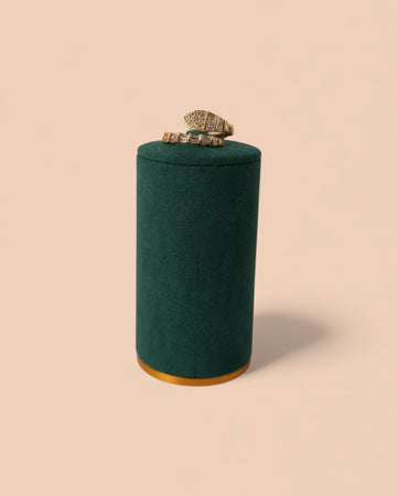 Inel Snake Damă Placat cu Aur 18k Reglabil