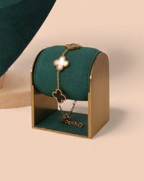 Brățara Van Alb & Negru Damă/Bărbați Oțel Inoxidabil