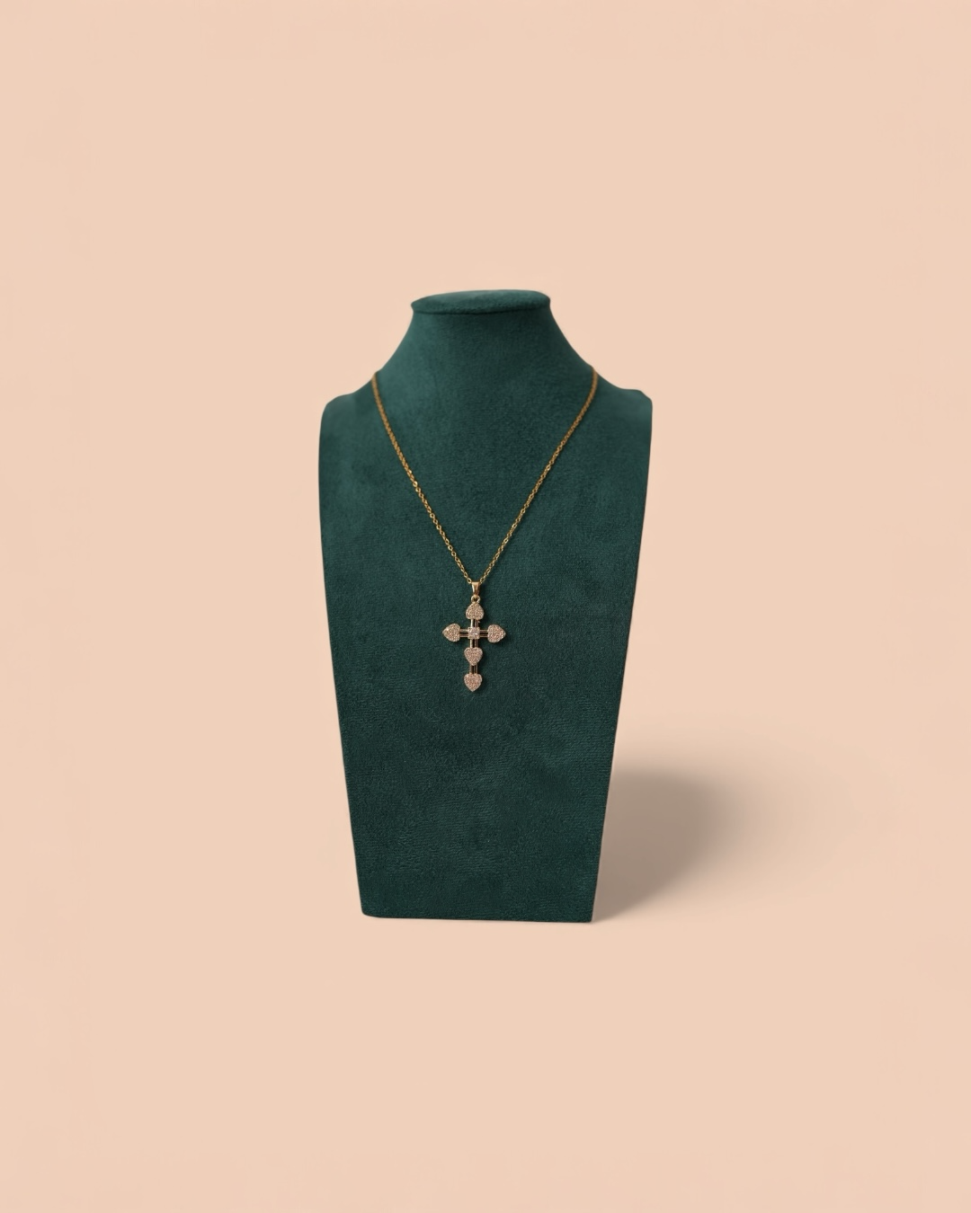 Colier Croce d’Oro Damă Oțel Inoxidabil