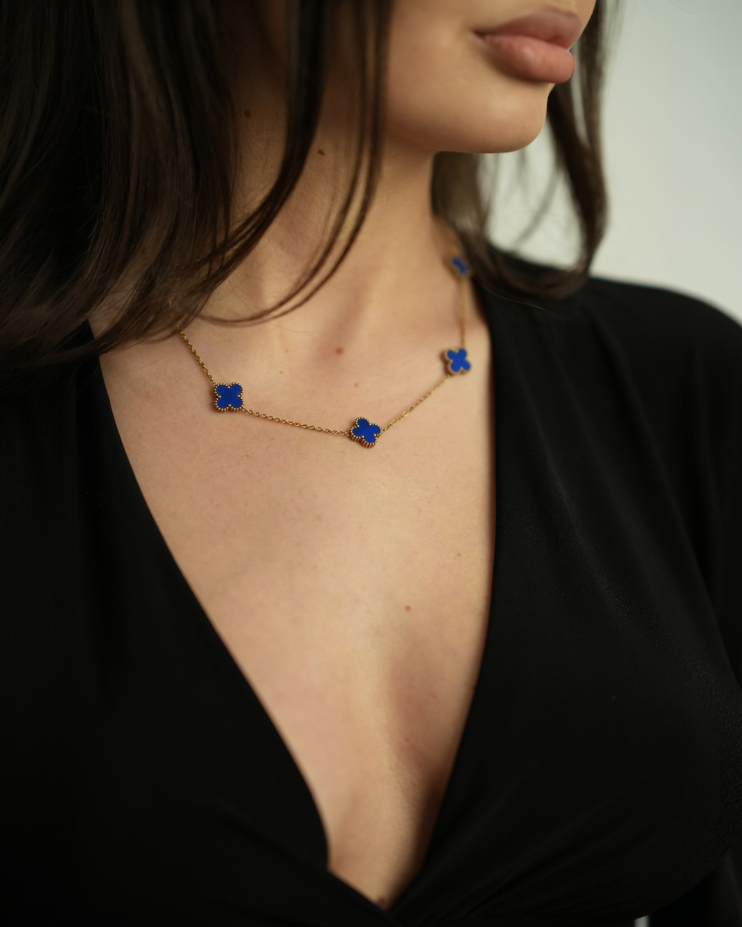 Set Van Bleu Damă Colier/Brățara Oțel Inoxidabil