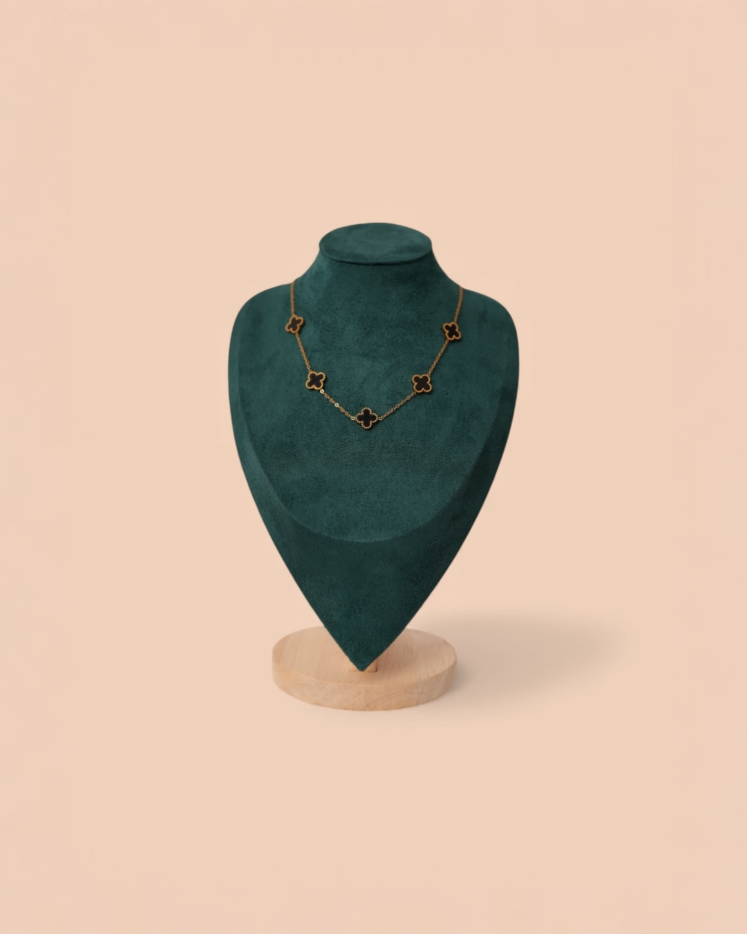 Colier Van Negru Damă Oțel Inoxidabil