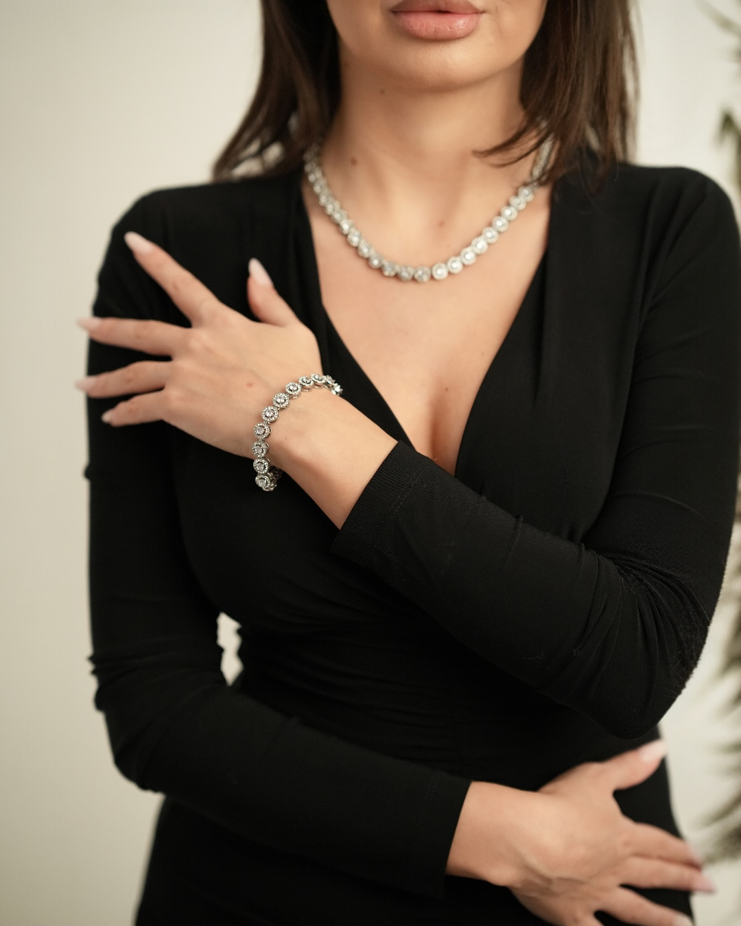 Set Brillanta Damă Oțel Inoxidabil