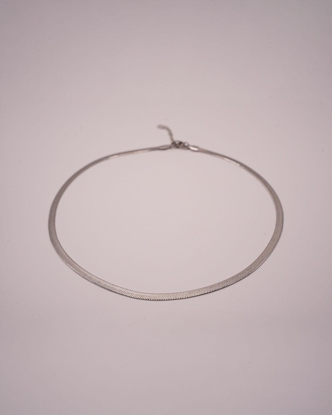 Colier Snake Argentum Damă/Bărbați Oțel Inoxidabil