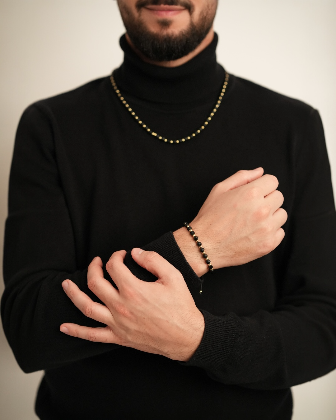 Set Alfonso Bărbați/Damă Placat cu Aur 18k