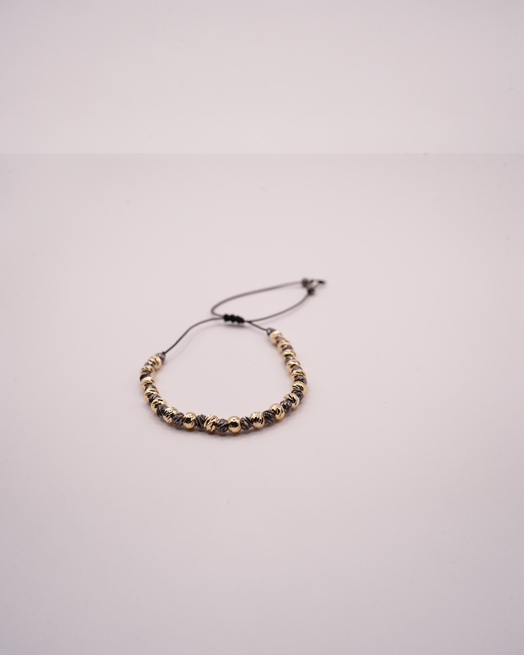 Brățara Salvadore Bărbați/Damă Placată cu Aur 18k Reglabilă/Șnur