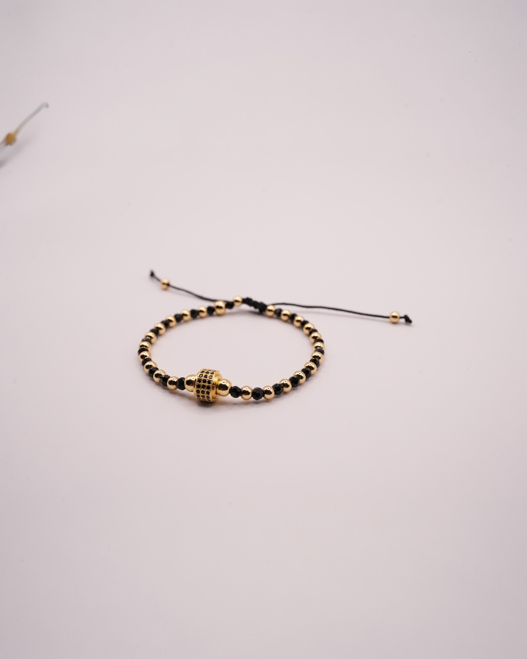 Brățara Simon Bărbați/Damă Placată cu Aur 18k Reglabilă/Șnur