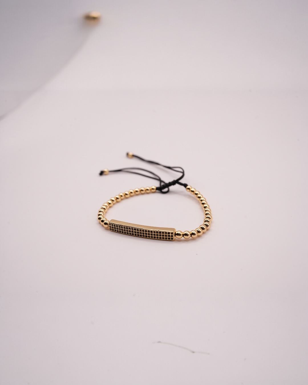 Brățara Sofia Bărbați/Damă Placată cu Aur 18k Reglabilă/Șnur