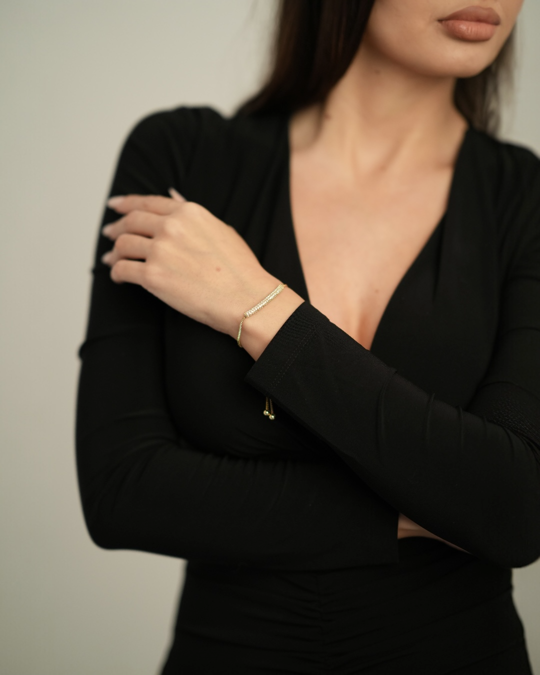 Brățara Bella Damă Placată cu Aur 18k Reglabilă/Șnur