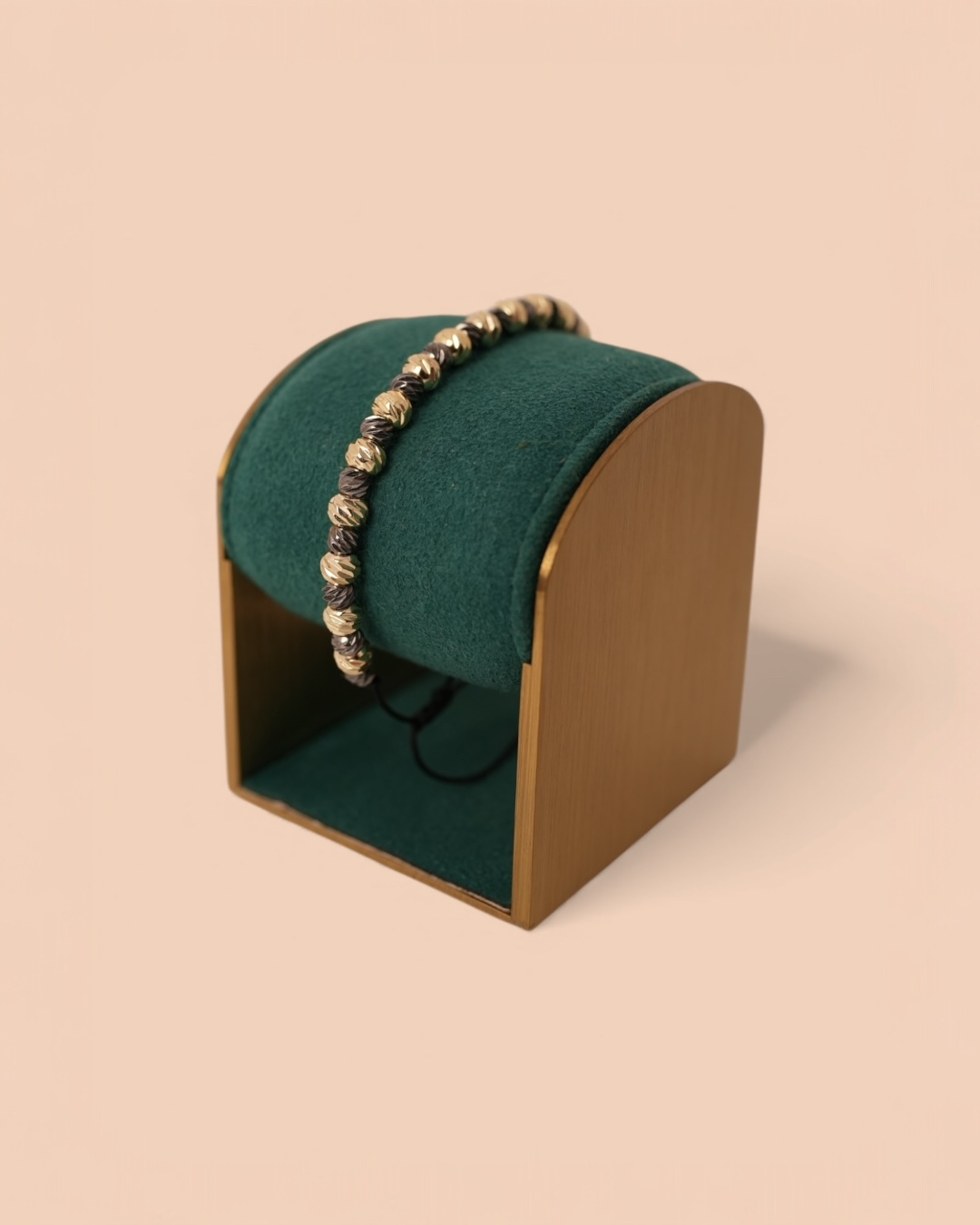 Brățara Salvadore Bărbați/Damă Placată cu Aur 18k Reglabilă/Șnur