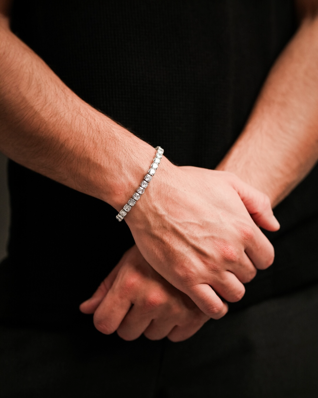 Brățara Tennis Opulent Bărbați/Damă Oțel Inoxidabil 6mm