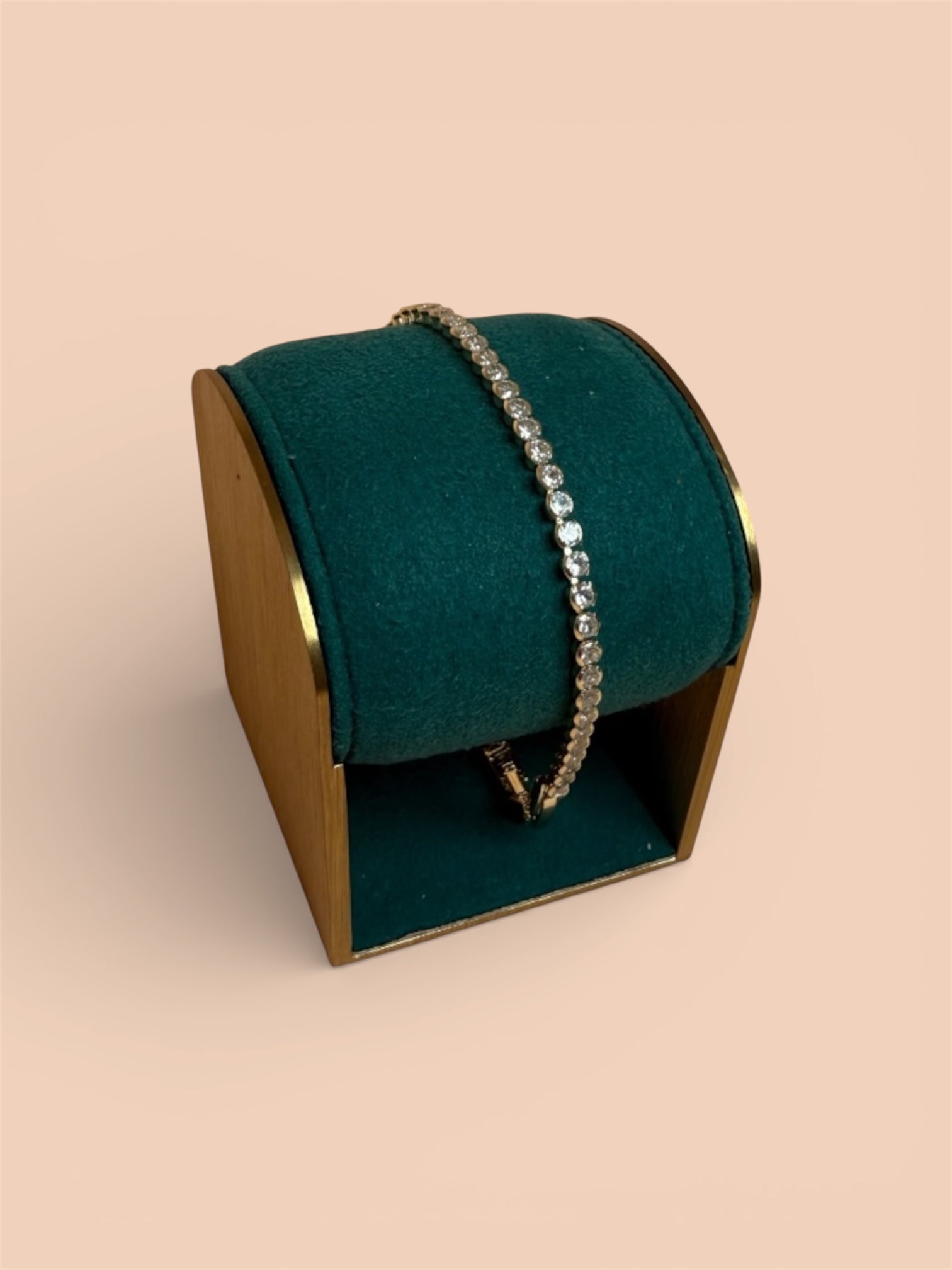 Brățara Tennis Aurea Damă Placată cu Aur 18k 3mm