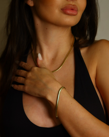 Set Snake Luxury Damă Placat cu Aur 18k