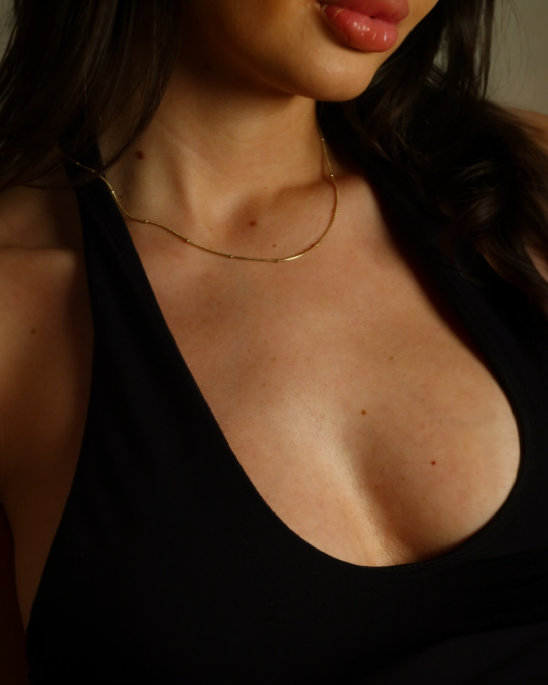 Colier pentru Pandantiv – Model 2 Damă Placat cu Aur 18k 45cm