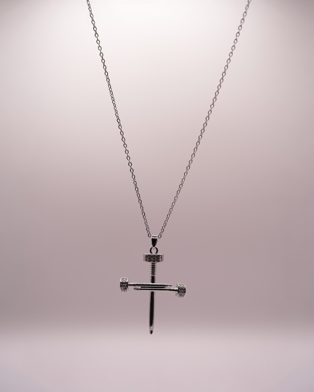 Colier White Spada Damă Oțel Inoxidabil